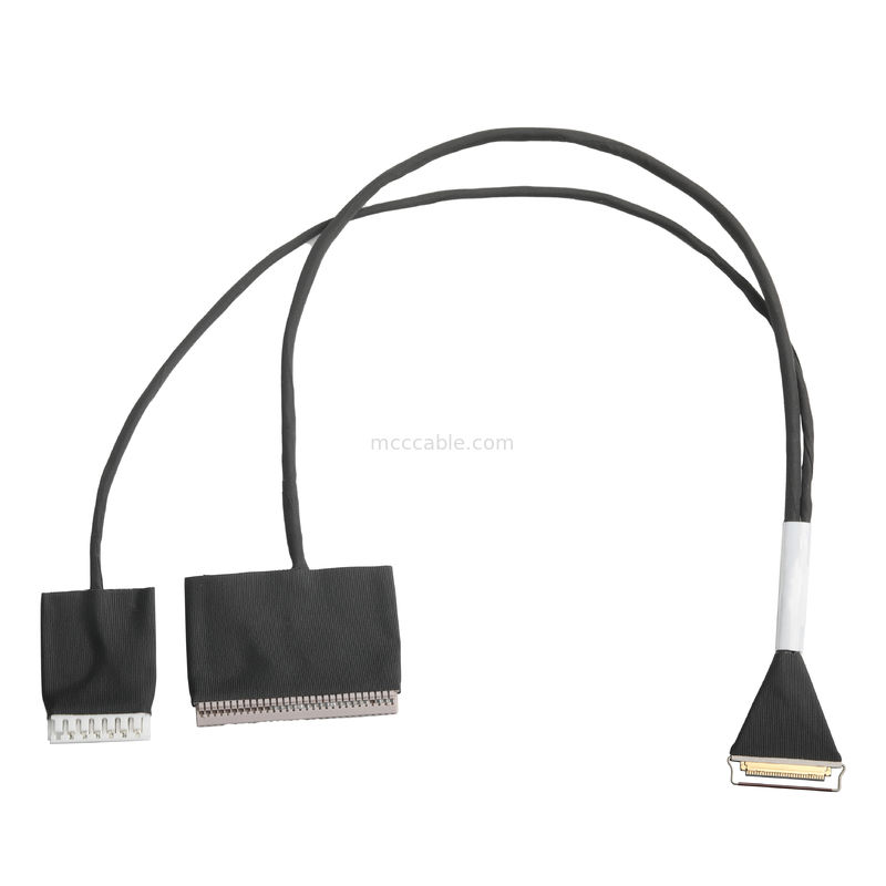 Μικρο-Κωαξιακό 20453-230T προς DF14-30P και JST EH-7P 30P Συγκρότημα καλωδίων 0.5mm Pitch OEM/ODM