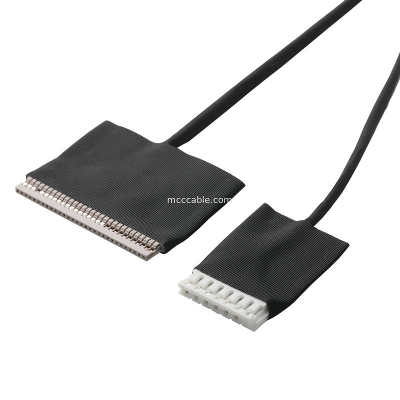 Μικρο-Κωαξιακό 20453-230T προς DF14-30P και JST EH-7P 30P Συγκρότημα καλωδίων 0.5mm Pitch OEM/ODM