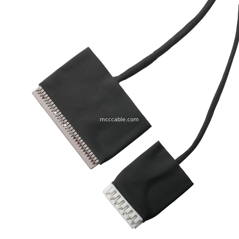 Μικρο-Κωαξιακό 20453-230T προς DF14-30P και JST EH-7P 30P Συγκρότημα καλωδίων 0.5mm Pitch OEM/ODM