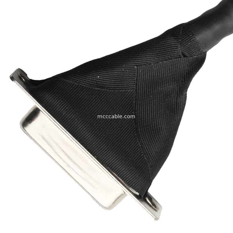 Συγκρότημα καλωδίων Lvds  DF13-40Pin Pitch 1.25mm έως HD-SUB 26P FEMALE SLODER UL 1007 20AWG καλώδιο OEM / ODM