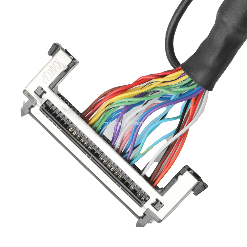 Συγκρότημα καλωδίων LVDS JAE FI-RE51HL 51Pin έως HD-SUB 26P MALE SLODER UL 1007 20AWG
