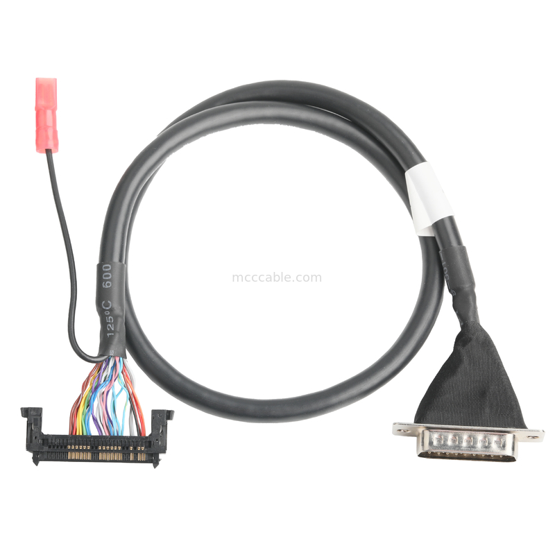 Συγκρότημα καλωδίων LVDS JAE FI-RE51HL 51Pin έως HD-SUB 26P MALE SLODER UL 1007 20AWG