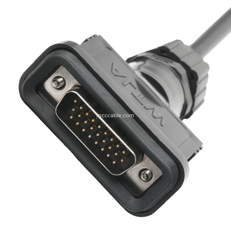 ROHS Σύνθεση καλωδίου LVDS HDB-26BMMA-SL7001 Άντρας προς HDB-26BFFA-SL7001 Γυναίκα Μέγεθος Προσαρμογή OEM/ODM