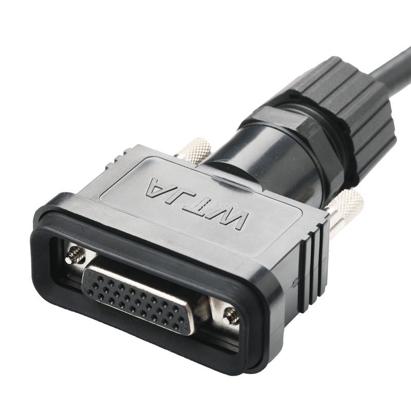 ROHS Σύνθεση καλωδίου LVDS HDB-26BMMA-SL7001 Άντρας προς HDB-26BFFA-SL7001 Γυναίκα Μέγεθος Προσαρμογή OEM/ODM