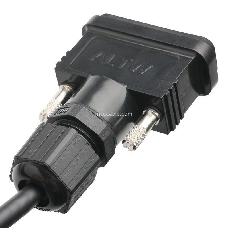 ROHS Σύνθεση καλωδίου LVDS HDB-26BMMA-SL7001 Άντρας προς HDB-26BFFA-SL7001 Γυναίκα Μέγεθος Προσαρμογή OEM/ODM