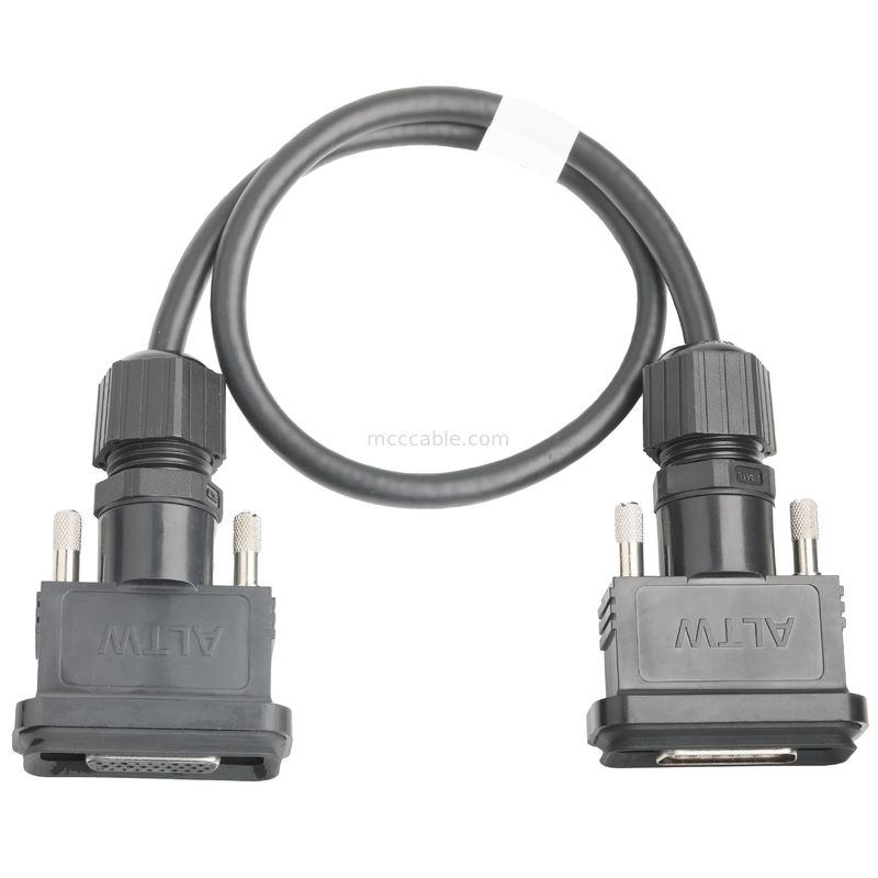 ROHS Σύνθεση καλωδίου LVDS HDB-26BMMA-SL7001 Άντρας προς HDB-26BFFA-SL7001 Γυναίκα Μέγεθος Προσαρμογή OEM/ODM