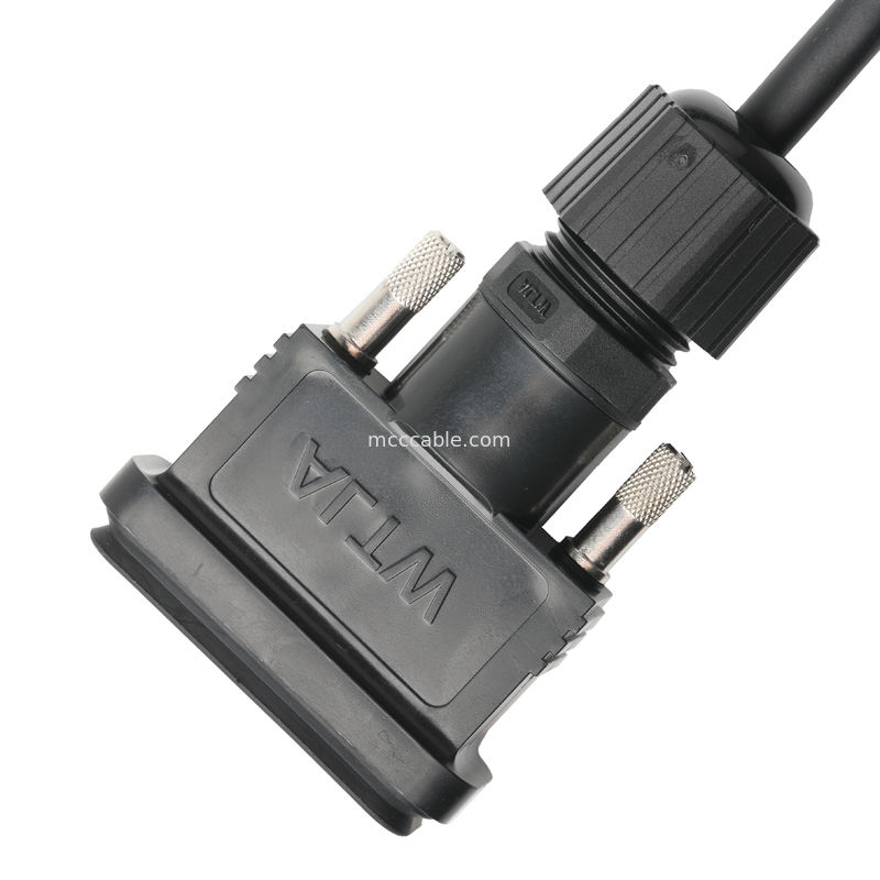 ROHS Σύνθεση καλωδίου LVDS HDB-26BMMA-SL7001 Άντρας προς HDB-26BFFA-SL7001 Γυναίκα Μέγεθος Προσαρμογή OEM/ODM