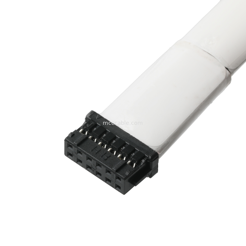 12Pin PA66 P/N DF11-12DS-2C UL 1007 24AWG Συγκρότημα συνδέσμου καλωδίων OEM/ODM