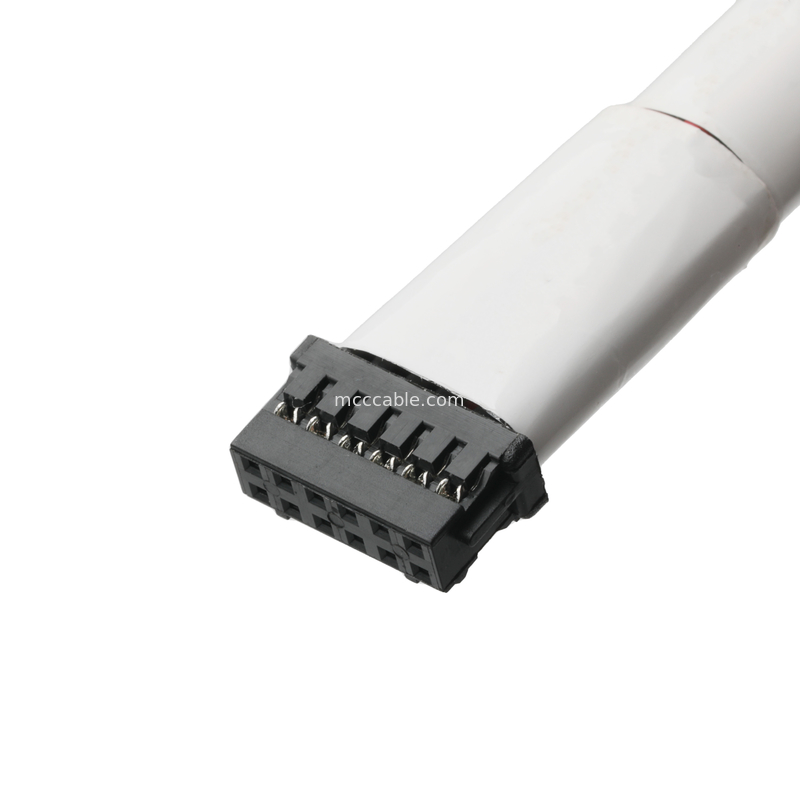 12Pin PA66 P/N DF11-12DS-2C UL 1007 24AWG Συγκρότημα συνδέσμου καλωδίων OEM/ODM