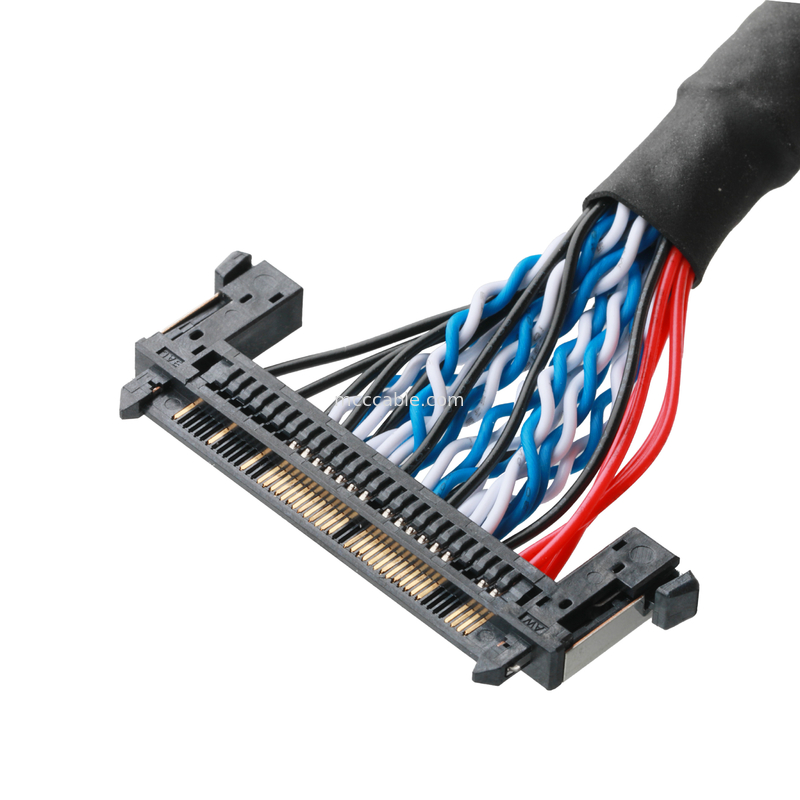JAE FI-RE51HL-51Pin To  DF13-40DS Σύρμα καλώδιο UL1061 30AWG μήκος Προσαρμόστε OEM / ODM