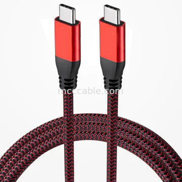 USB 4 προς Thunderbolt προς USB 4 40gbps Καλώδιο επέκτασης Thunderbolt USB C Υποστήριξη PD 100/240W 20V5A 40Gbps Μεταφορά