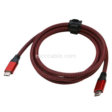 USB 4 προς Thunderbolt προς USB 4 40gbps Καλώδιο επέκτασης Thunderbolt USB C Υποστήριξη PD 100/240W 20V5A 40Gbps Μεταφορά