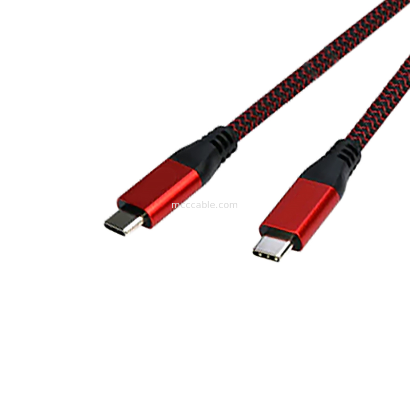 USB 4 προς Thunderbolt προς USB 4 40gbps Καλώδιο επέκτασης Thunderbolt USB C Υποστήριξη PD 100/240W 20V5A 40Gbps Μεταφορά