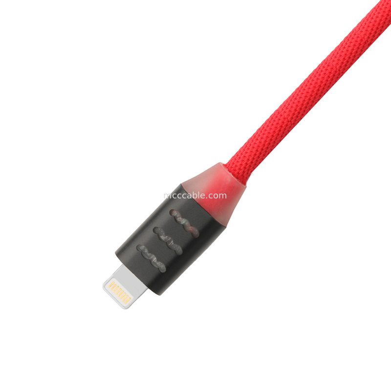 Καλώδιο USB C προς κεραυνό για ταχεία φόρτιση Samsung και Apple Phones OEM / ODM