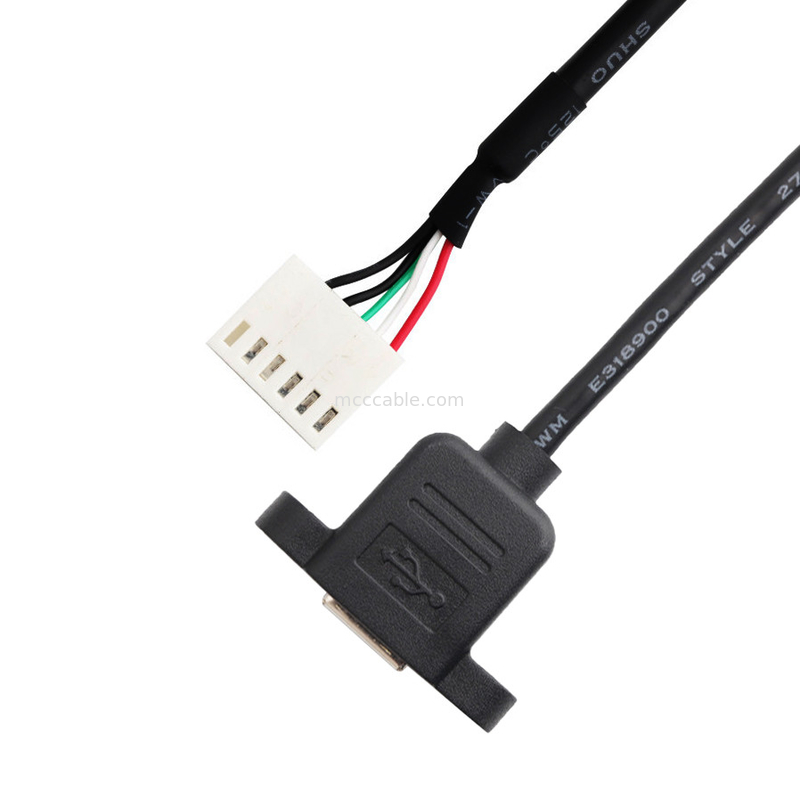 η επιτροπή καλωδίων Durachill Usb Β λουριών καλωδίων πισσών A2542ha-6p 2.54mm τοποθετεί τη συνέλευση