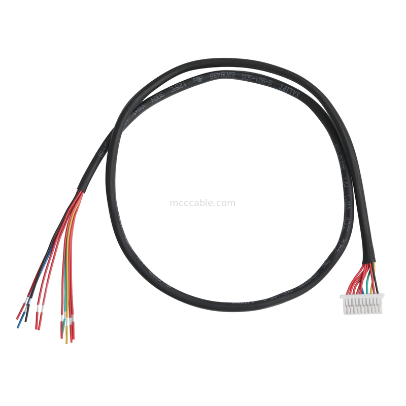 Διάταξη 10P JST SHLP-10V-S-B σε ημι-απογυμνωμένες σχοινίτες