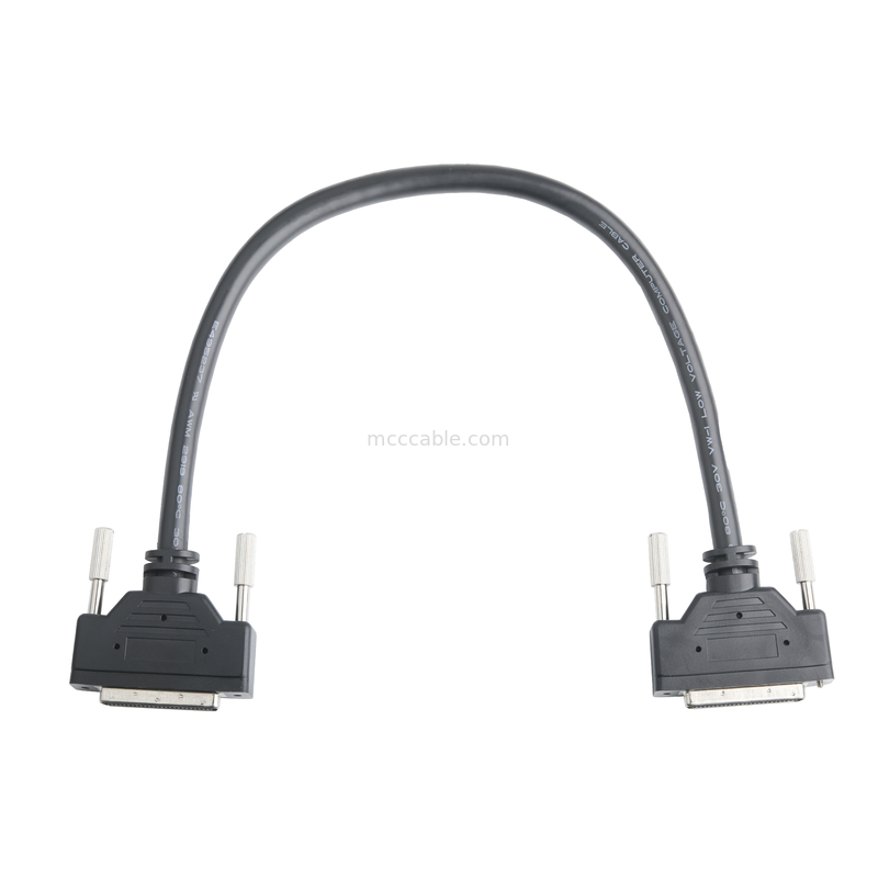 MDR 3M 50P CNC ελεγκτής 50-pin καλώδιο σήματος 2.5M 4M 5M προσαρμοσμένο καλώδιο καλώδιο μετάδοσης σήματος OEM / ODM