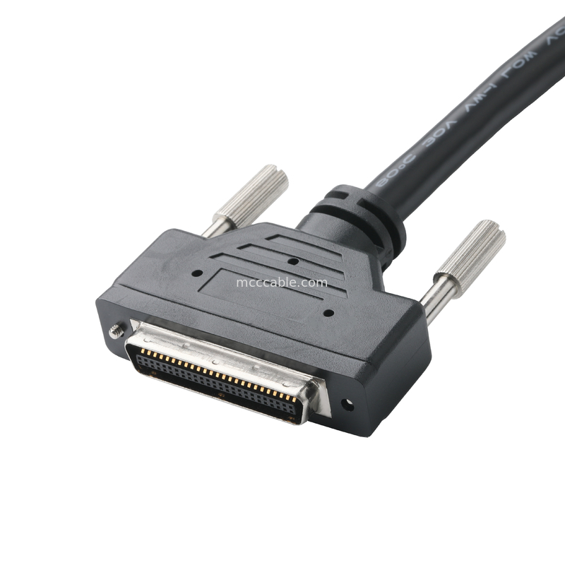 MDR 3M 50P CNC ελεγκτής 50-pin καλώδιο σήματος 2.5M 4M 5M προσαρμοσμένο καλώδιο καλώδιο μετάδοσης σήματος OEM / ODM