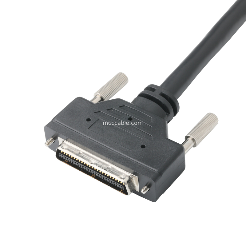 MDR 3M 50P CNC ελεγκτής 50-pin καλώδιο σήματος 2.5M 4M 5M προσαρμοσμένο καλώδιο καλώδιο μετάδοσης σήματος OEM / ODM