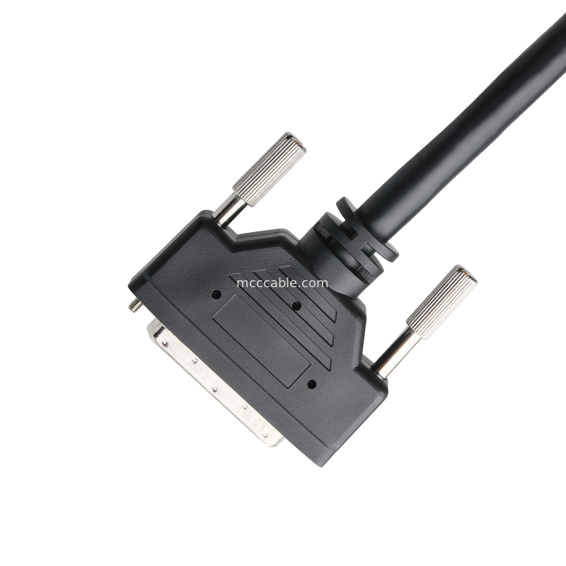 MDR 3M 50P CNC ελεγκτής 50-pin καλώδιο σήματος 2.5M 4M 5M προσαρμοσμένο καλώδιο καλώδιο μετάδοσης σήματος OEM / ODM