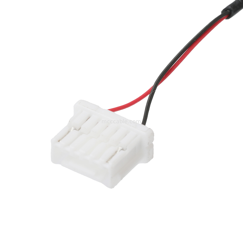 JST Wire Harness 0.8mm pitch 2P Επικοινωνία πρόσωπο προς τα πάνω με NSHR-6P 1.0mm μαντήλα Αποσυνδέσιμο δεξαμενόπλοιο
