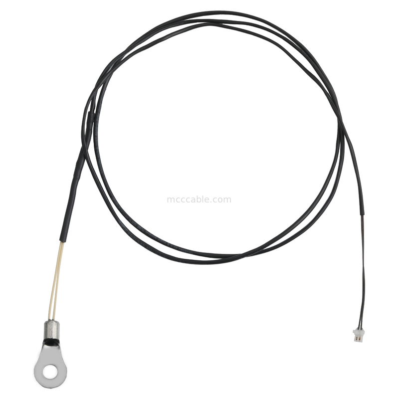 M8 Θερμοστάτες NTC 10K ohm 1% αισθητήρας σε 2P επαφή Face UP UL10064 32#AWG καλώδιο OEM/ODM