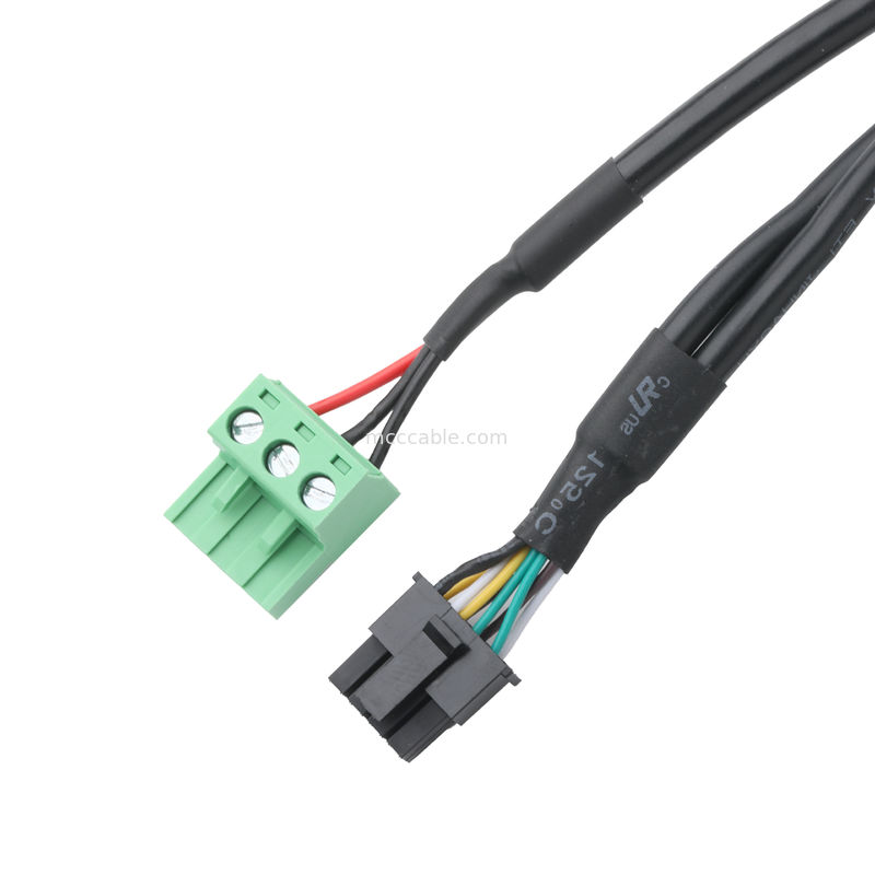 Προσαρμοσμένοι συνδετήρες βιομηχανικών καλωδίων DB-15P θηλυκό προς HSG 43025-0800 πλάτος 3,0 mm και 691352710003 πλάτος 5,8 mm