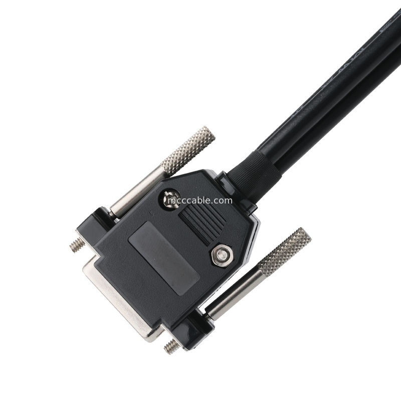 Προσαρμοσμένοι συνδετήρες βιομηχανικών καλωδίων DB-15P θηλυκό προς HSG 43025-0800 πλάτος 3,0 mm και 691352710003 πλάτος 5,8 mm