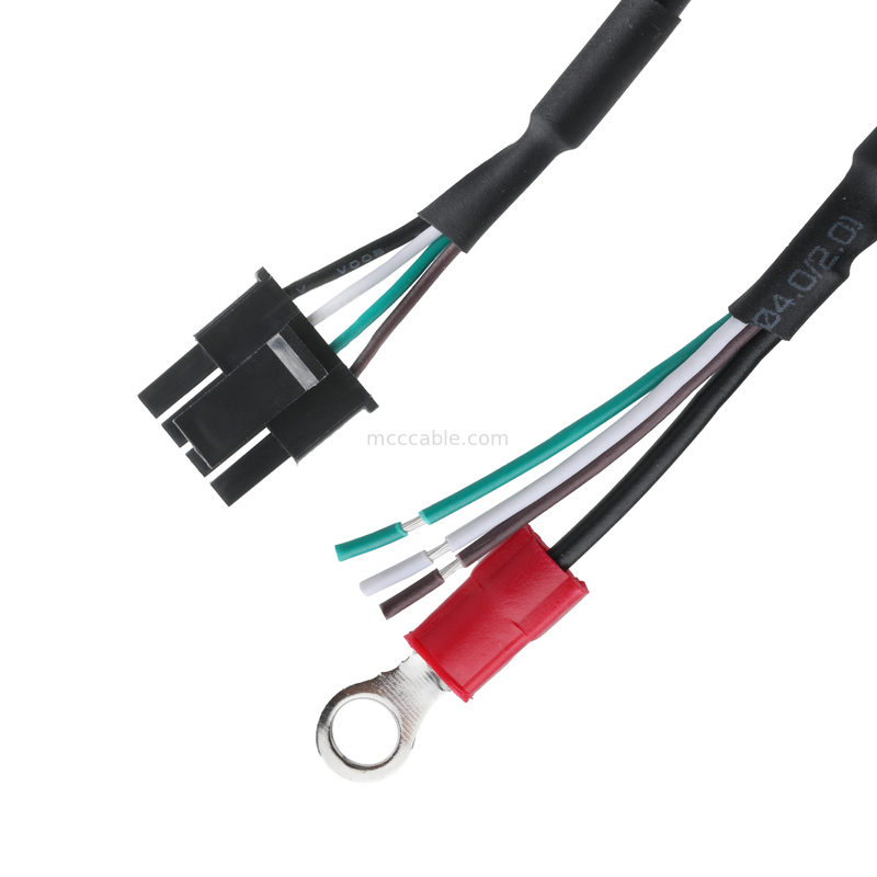 HSG 43645-0400 MX3.0-4P Για ημι-απογυμνωμένο σύρμα και δαχτυλίδι γείωσης κολάρο LVDS συναρμολόγηση καλωδίων OEM/ODM