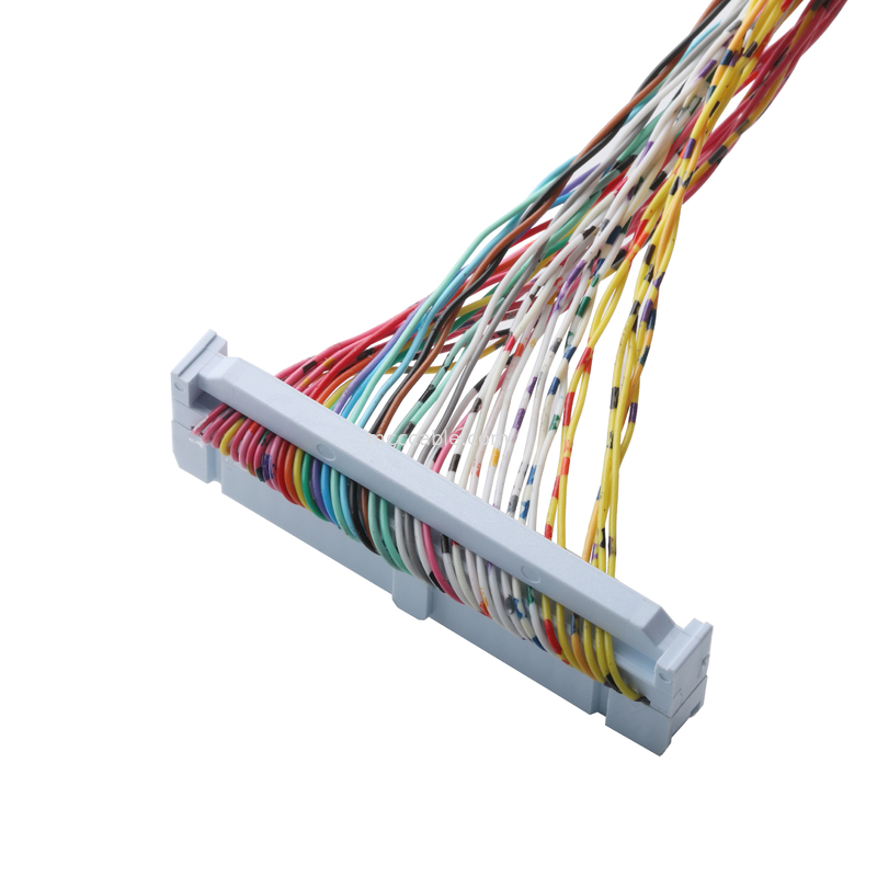 Συνδετήρας 89140-0101 RCPT 40P IDC 26-28AWG GOLD Κατευθείαν, NPT Hubs με ολοκληρωμένο δαχτυλίδι σφράγισης