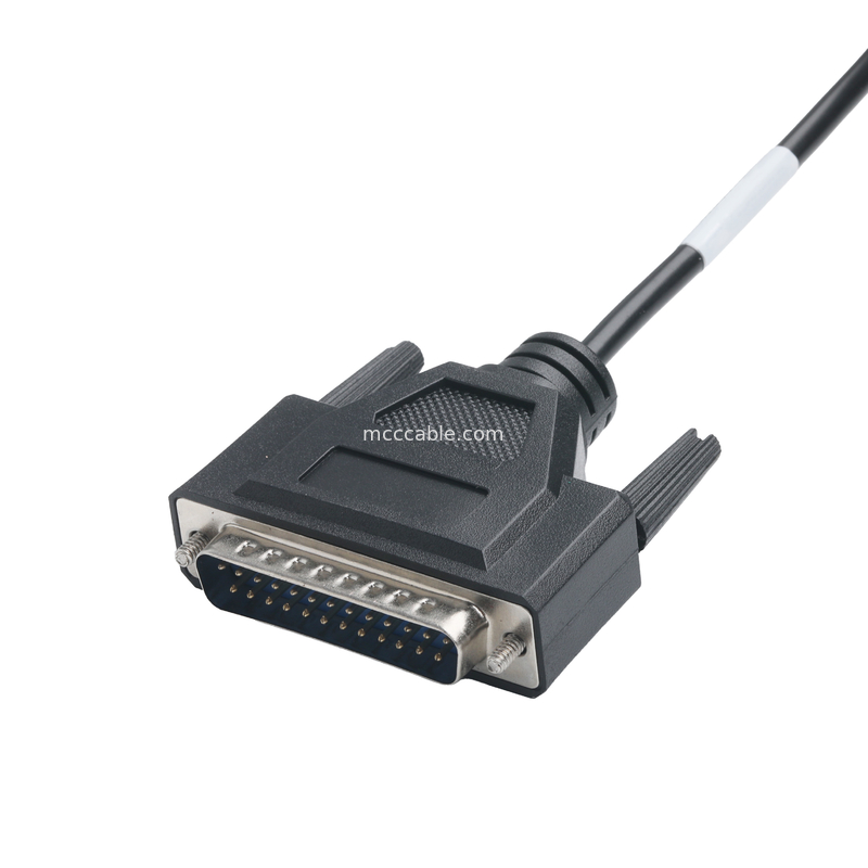 ΚΑΛΟΥΡΟΣ PVC 30P D-SUB FEMALE σε GX12 M12-2P σύνδεσμος Custom Connectors OEM/ODM