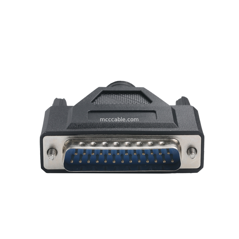 ΚΑΛΟΥΡΟΣ PVC 30P D-SUB FEMALE σε GX12 M12-2P σύνδεσμος Custom Connectors OEM/ODM