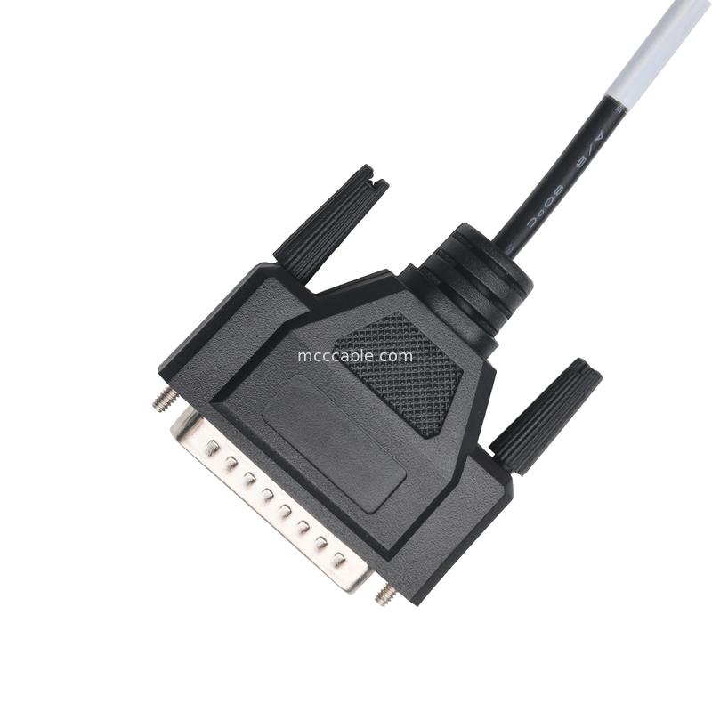 ΚΑΛΟΥΡΟΣ PVC 30P D-SUB FEMALE σε GX12 M12-2P σύνδεσμος Custom Connectors OEM/ODM