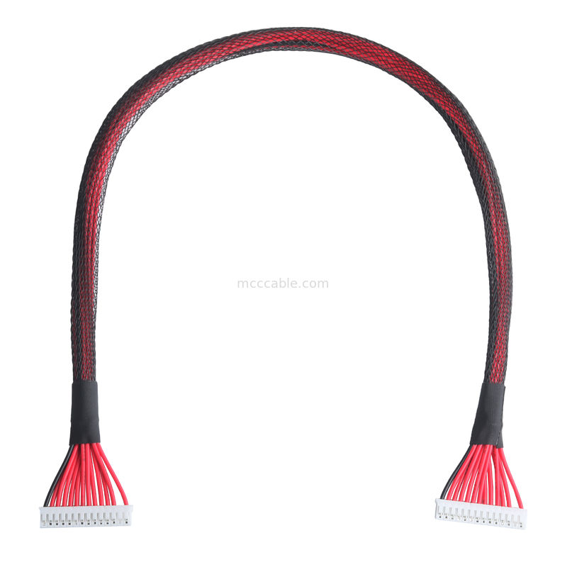 Δικτυακό σύμβολο οθόνης lvds JST PH-14P σύμβολο Custom Cable Assembly OEM/ODM ROHS