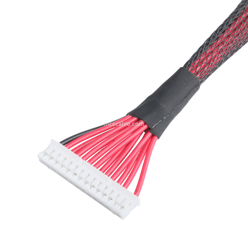 Δικτυακό σύμβολο οθόνης lvds JST PH-14P σύμβολο Custom Cable Assembly OEM/ODM ROHS