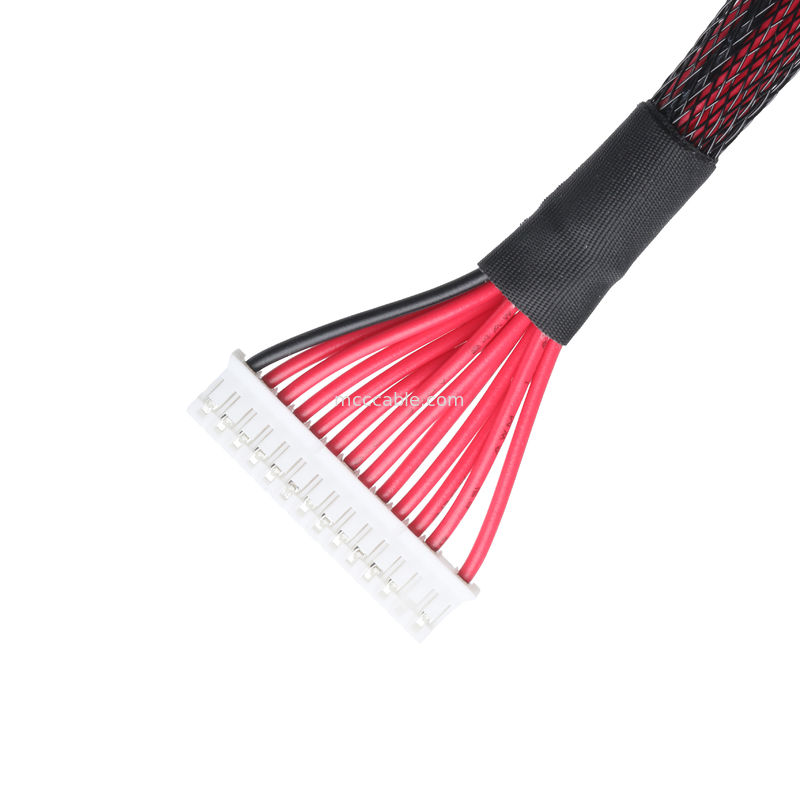 Δικτυακό σύμβολο οθόνης lvds JST PH-14P σύμβολο Custom Cable Assembly OEM/ODM ROHS