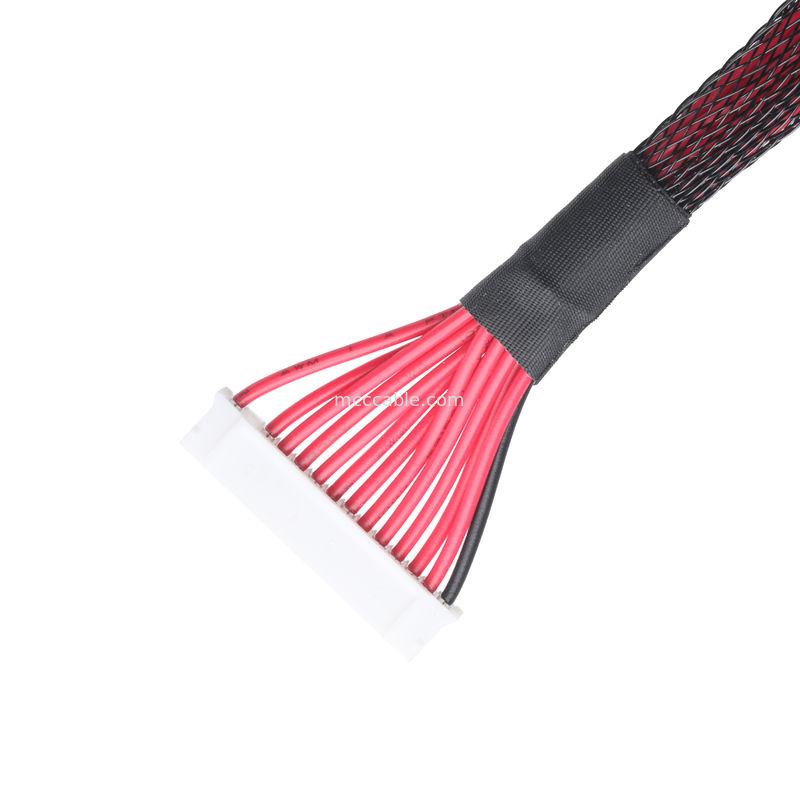 Δικτυακό σύμβολο οθόνης lvds JST PH-14P σύμβολο Custom Cable Assembly OEM/ODM ROHS