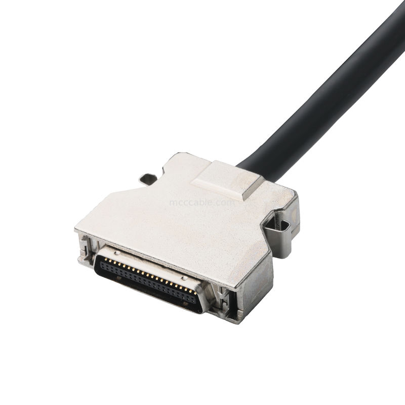 SCSI MDR HPCN40M MALE Connector με FI-X30HL και HSG 51146-5P Προσαρμοσμένο σχοινί καλωδίωσης
