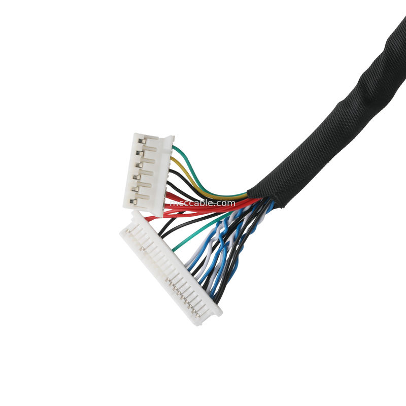 Συμπλέκτης JAE FI-X30HL προς συνδετήρα JST SHDR-40V-S-B SH1.0mm 40Pin και PHR-6pin