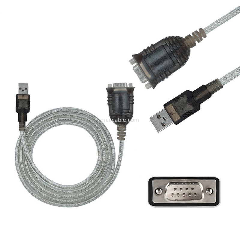 PL2303GT RS232 σειριακό καλώδιο usb σε DB9 καρφί αρσενικό COM USB σειριακό καλώδιο υποστηρίζει OEM/ODM