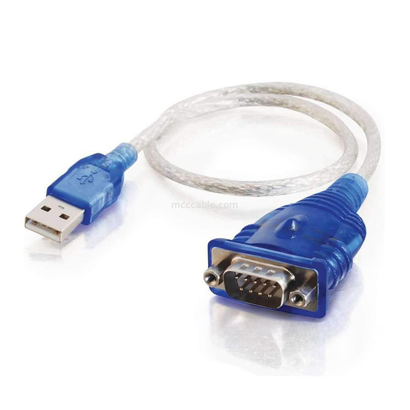PL2303GT USB προς κατά σειρά καλώδιο USB-A προς DB-9P Διασύνδεσμος συνδετήρα, RS232-340 κατά σειρά πρωτόκολλο, υποστηρίζει προσαρμοσμένο μήκος καλωδίου