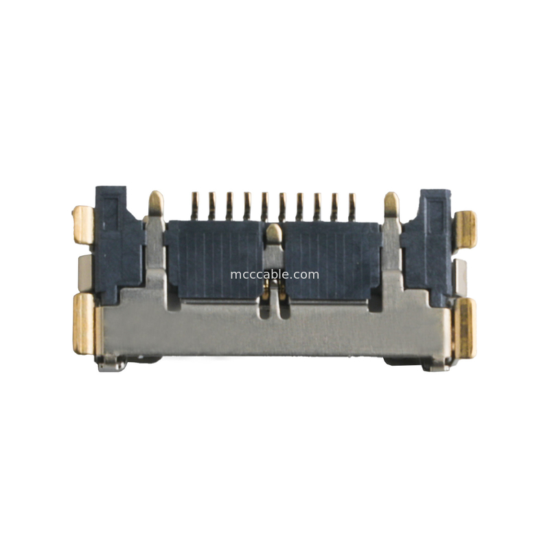 Συμπλέκτης επιφάνειας της σειράς CA 20525-210E-02 Micro Coaxial Cable Connector