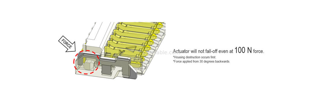 0.5mm Pitch FPC Flexible Flat Cable  MINIFLEX 5-BFN II 20542-020E-01 για την καρφίτσα σήματος