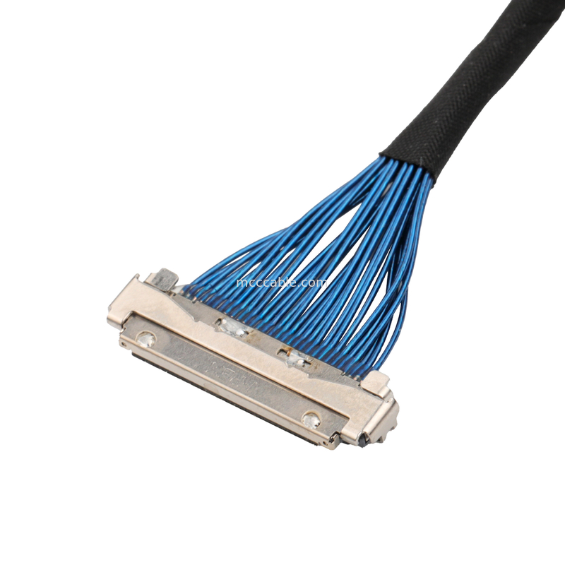 Πολλαπλό σημείο γης 20877 30 Pin Edp καλώδιο Micro Coaxial καλώδιο 20345 20346 2047 20347