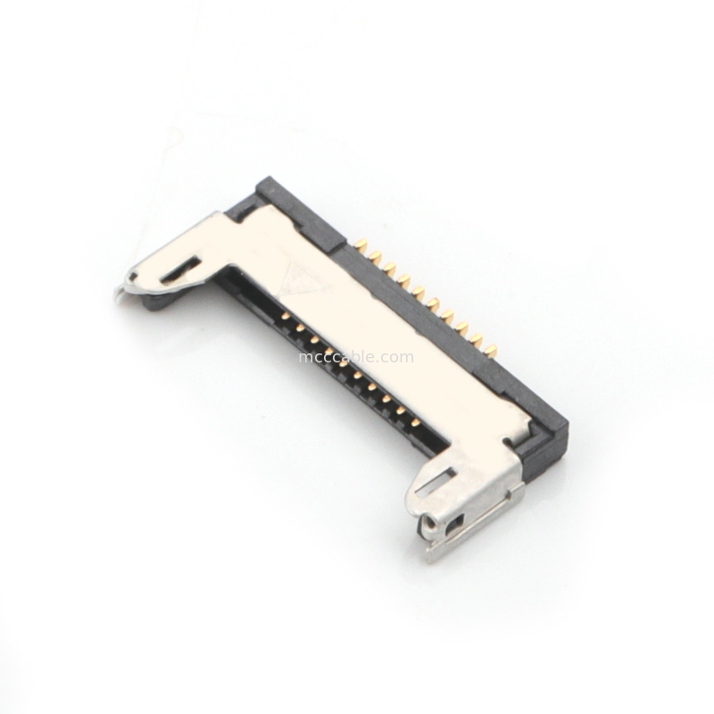 20345-010T-32R 20347-310T-12R 0,5 mm κλίμακα, οριζόντιο σύνδεσμο τύπου μικροσυμπεριβαλλοντικού συνδέσμου