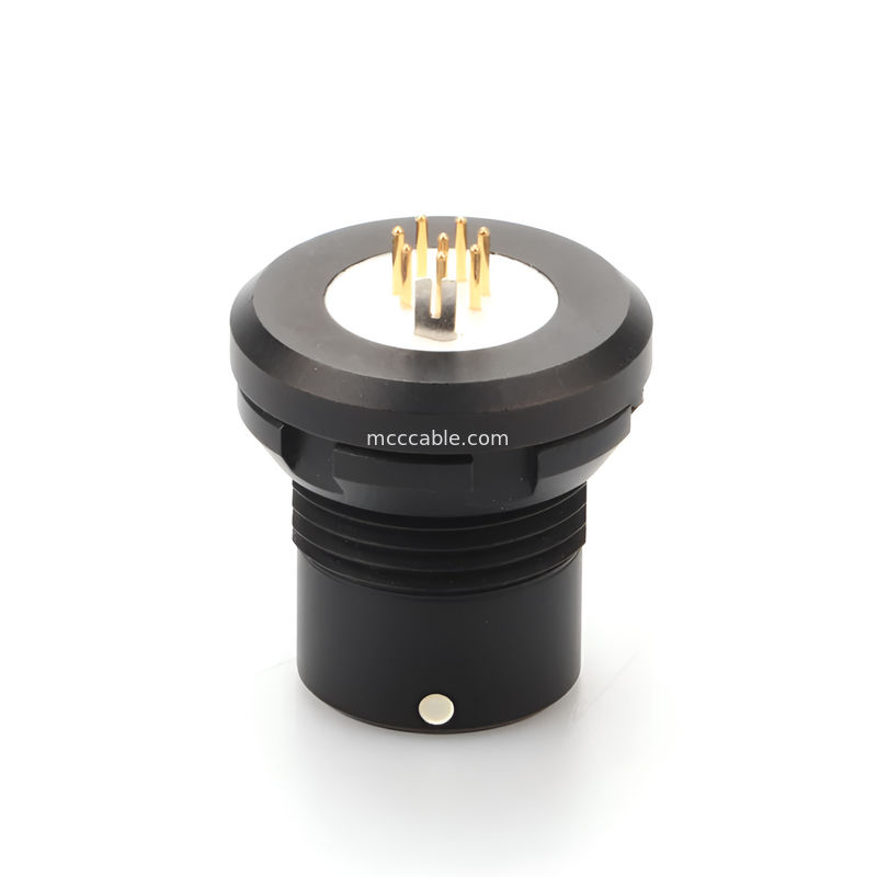 Βιομηχανικός αδιάβροχος κυκλικός σύνδεσμος X σειράς 8P θηλυκός στρατιωτικός σύνδεσμος - Μεταφορά δεδομένων υψηλής ταχύτητας