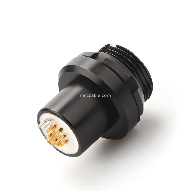 Βιομηχανικός αδιάβροχος κυκλικός σύνδεσμος X σειράς 8P θηλυκός στρατιωτικός σύνδεσμος - Μεταφορά δεδομένων υψηλής ταχύτητας