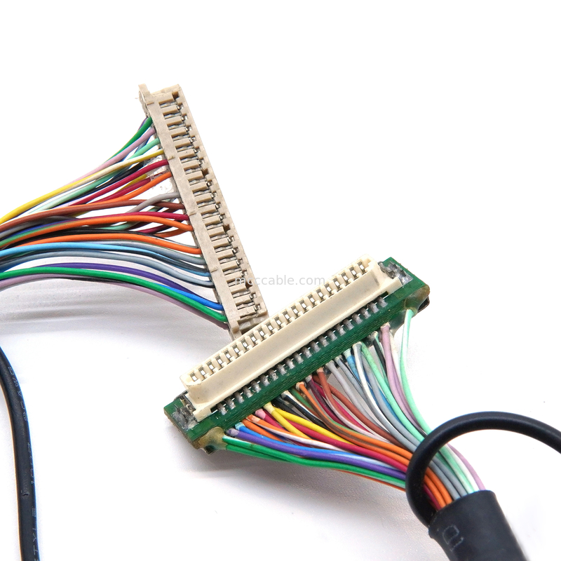 DF9 41P Τεχνολογική ποιότητα ιατρικό σύρμα σχοινί  DF9 41 Pin οθόνη οθόνης καλώδιο θηλυκό θερμό πιέστε επίπεδη σύνδεση