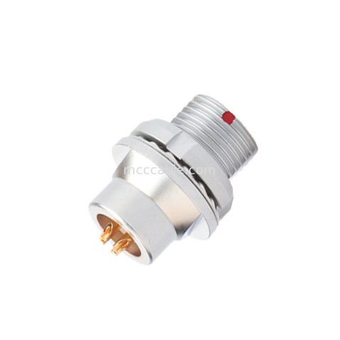 Βιομηχανικός κυκλικός σύνδεσμος σειράς Β Z13 4pin θηλυκός σύνδεσμος εξωτερική σταθερή σφραγισμένη πρίζα κενού