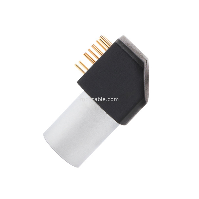 Εσωτερικός κυκλικός σύνδεσμος σειράς Β Z11 8Pin γωνιακή συγκόλληση γείωσης σταθερή πρίζα 90° γωνιακή πρίζα για πλακέτα κυκλωμάτων